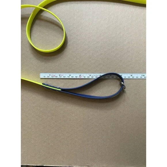5.5’ Biothane Deluxe Slip Dog Leash - 5/8" wide w/o-ring for poo bags! USA Made - Picture 5 of 7